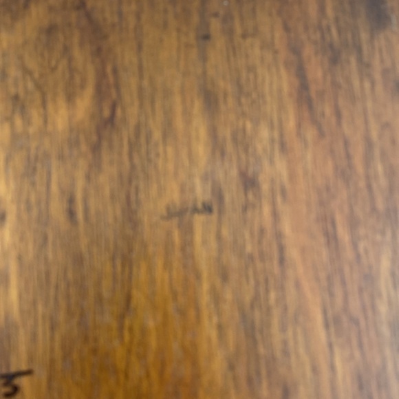 Vintage Gail Craft Quality Woodenware Matoawood Snack Set Of 3 Apple Shape Tray - Picture 3 of 7